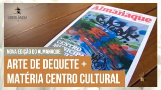 Mônica Debs abre a nova edição do Almanaque UOS que traz arte de Dequete na capa.